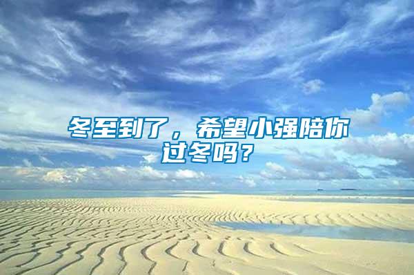 冬至到了，希望小強(qiáng)陪你過冬嗎？