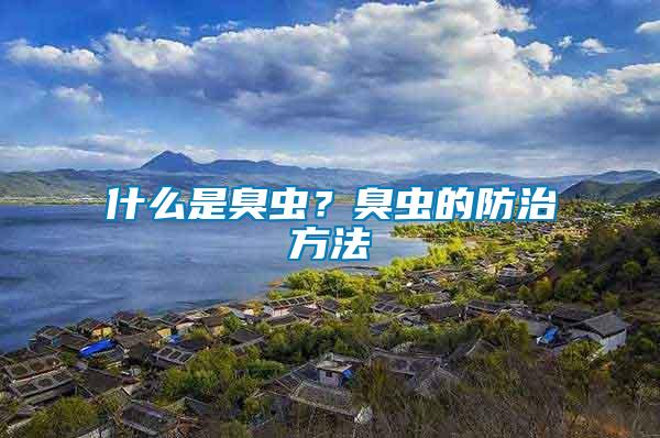 什么是臭蟲(chóng)？臭蟲(chóng)的防治方法