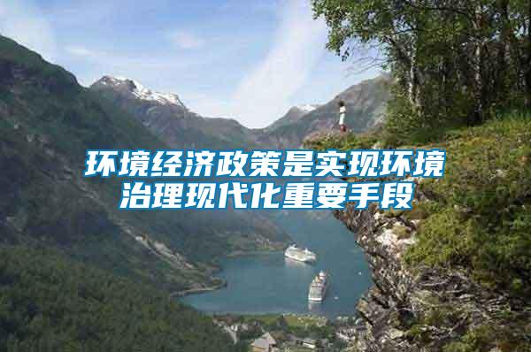 環(huán)境經濟政策是實現環(huán)境治理現代化重要手段