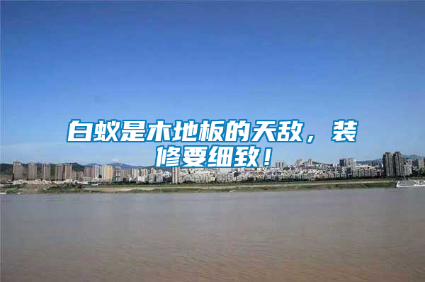 白蟻是木地板的天敵，裝修要細(xì)致！