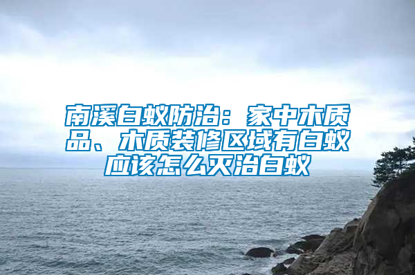南溪白蟻防治：家中木質品、木質裝修區域有白蟻應該怎么滅治白蟻